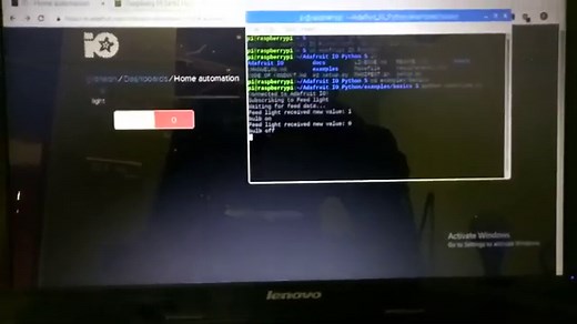 MQTT Based Raspberry Pi Home Automation: Controlling Raspberry Pi GPIO using MQTT Cloud