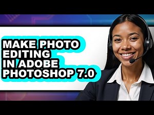How to Make Photo Editing in Adobe Photoshop 7.0 (easy Method)