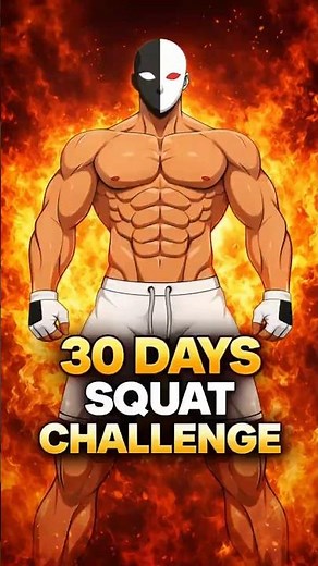 100 Squats a Day for 30 Days
