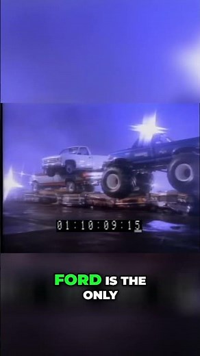 Ford 4x4 vs. Bigfoot: Epic Truck Challenge! #shorts