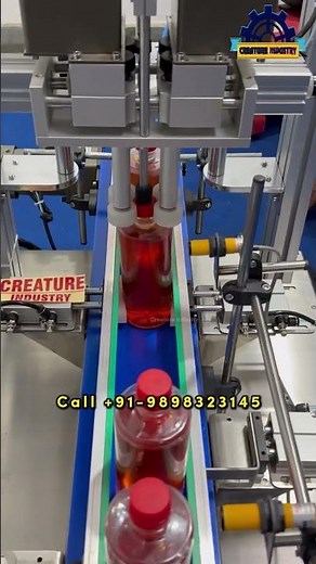 Brand New Automatic Capping Machine | Hi-Speed Round Bottle Capping Machine #cappingmachine #ytshort