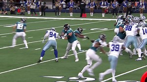 Devin Harper scoops up fumble by Snoop Conner for Cowboys