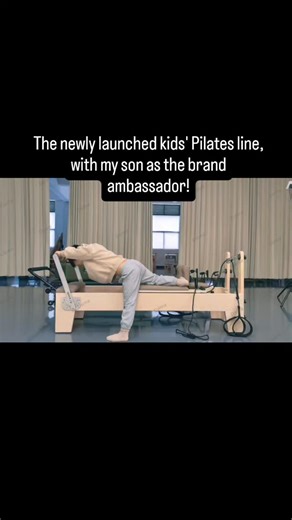 pilates factory on Instagram: "The newly launched kids' Pilates line, with my son as the brand ambassador! #pilates #pilatesreformer #adjustedbody #pilatesfactory #reformer"