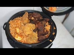 COOK WITH ME🥘: USING RICE COOKER TO COOK NIGERIAN JOLLOF RICE easy recipe