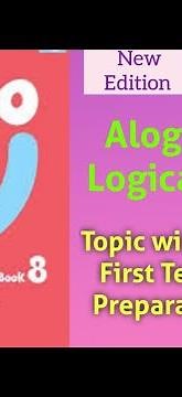 Alogrithm & Logical Thinking Unit 3 notes for First Term Preparation 🏆 🥇 class 8 Hello World Kids
