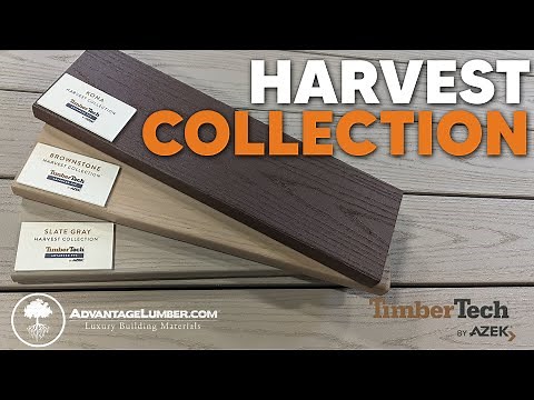 Color Comparison of TimberTech Harvest Collection by AZEK