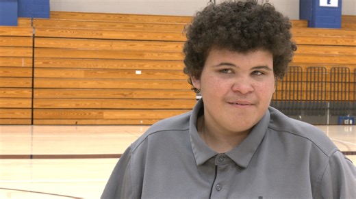 Special Olympian Jacob Catron makes history in Iola, Kansas
