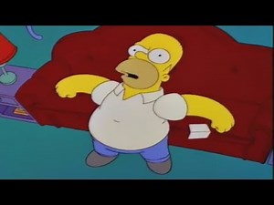 Homer swears