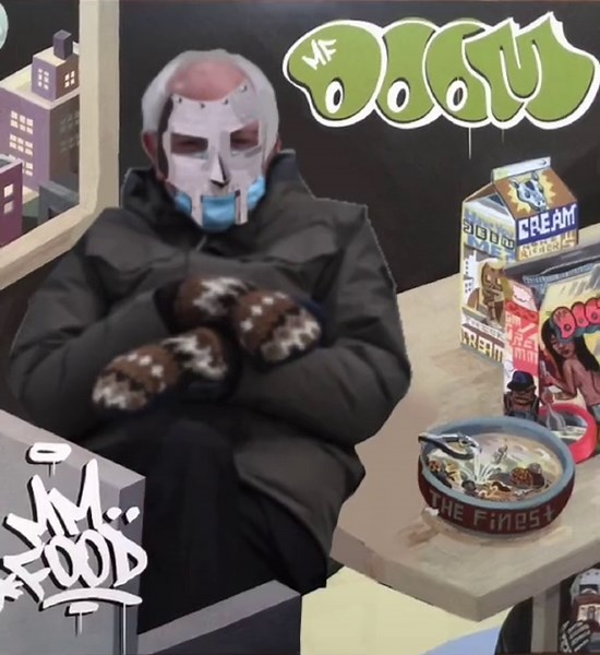 MF BERNIE #rap #hiphop #fyp #inauguration2021 #bernie #Biden #music rip DOOM