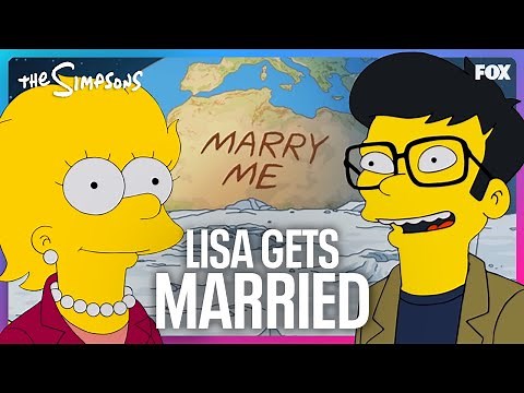 Lisa Gets An Out Of This World Marriage Proposal (ft. Simu Liu) | The Simpsons
