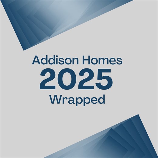 2025, you showed up BIG. Awards, growth, leadership, and 200 homes built! None of it happens without the families who trust us to build their homes. #LubbockHomes #AddisonHomes #Wrapped2025 | Addison Homes