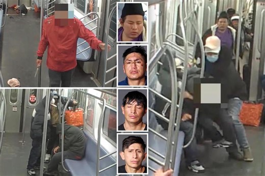 Homeless man, 69, won’t face charges after stabbing thugs who terrorized him on subway, killing 1: DA