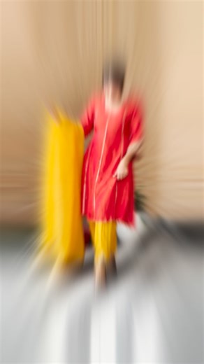 * Color: coral & mustard * Top Fabric: crush tissue * Bottom Fabric: crush tissue * Composition: 100% Polyester * Fit: Comfort Fit * Top Length: Mid-calf-length * Bottom Length: Full Length * Neck Type: round shape-Neck * Top Pattern: Embroidered * Bottom Pattern: Embroidered * Sleeves: Quarter Sleeves * Wash Care: Dry clean Wash * Occasion: Festive Available at @handa.design.studio | Handa Design Studio