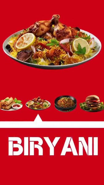 "🍔 Fast Food Animation Video" | "Burger, roll, Chow Mein & Biryani"