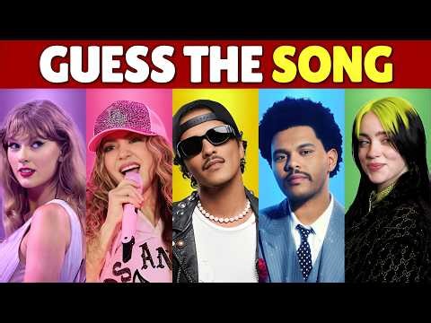 Can You GUESS ALL 40 SONGS? 🎵 Music Quiz Challenge