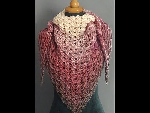 Dreieckstuch Nr.27 *WUNDERSCHOENES TUCH *