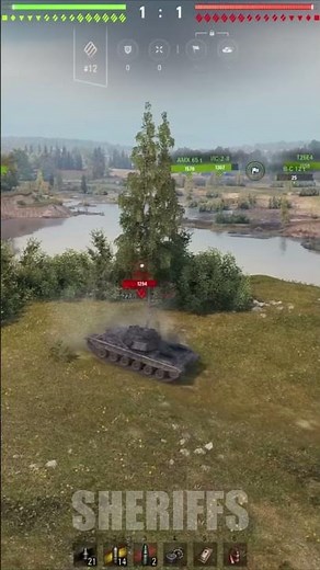 Object 703 Variant II A Lucky One-Shot #wot