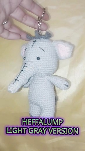 11 reactions · 3 comments | Heffalump ♥️♥️ Ok na to!!! Height: 5.5" P400.00 Thanks po sa pag order.  Sana magustuhan ni junakis mo. 﫰 Bound For delivery sa tapat ng bahay namin. 來 Welcome po para s made to order ng crochet dolls/ amigurumis. For more details and inquiries dm lang po. #fblifestyle #crochet #amigurumi | Ma Michelle Cruz | Facebook