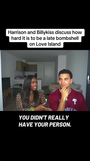Billykiss is happy Harrison experienced how hard she found it being a late bombshell on Love Island #loveisland #loveislandnews #loveislandfirstlook #loveislanduk #billykiss