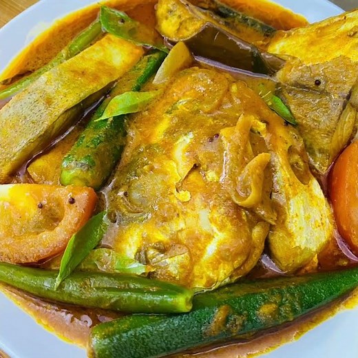 Gulai Padu Trevally Fish (Ikan Nyok-Nyok) | Keting Kuali