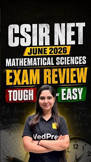 CSIR NET Maths 2026 🔥 Exam Analysis | Difficulty Level, Good Attempts & Cutoff
