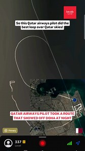 Doha’s skyline looks like a dream from above! Huge thanks to this pilot for the incredible view ✈️🏙️🌌✨via:@extroverted_advocate #LovinDoha | Lovin Doha