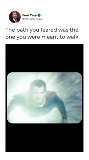 Fred Cary on Instagram: "The path you avoid is usually the one that forces you to grow into the person you’re supposed to become. Fear isn’t a sign to turn back, it’s a signal that the next version of you is on the other side. Most people retreat. Builders walk forward anyway. That’s why their lives compound while others stay still. Follow @officialfredcary for the clarity that moves you toward your real path."