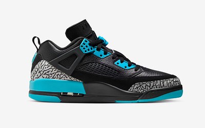 Nike Air Jordan Spizike Low Black Gamma Blue Men's Shoe Sneaker Size FQ1759 005 | eBay