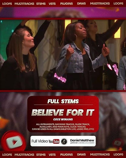 CeCe Winans - Believe For It FULL STEMS #churchmusicians #gospel #music #cecewinans #believeforit