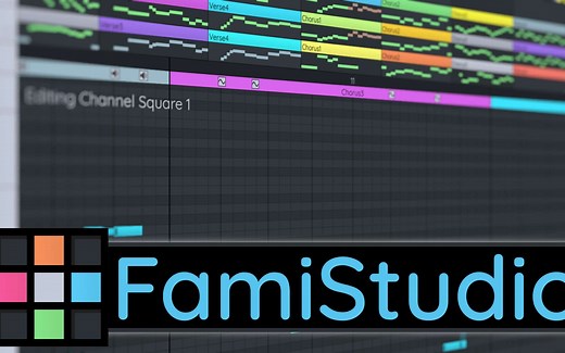 FamiStudio FC 8bit 音乐制作软件 (免费 开源)