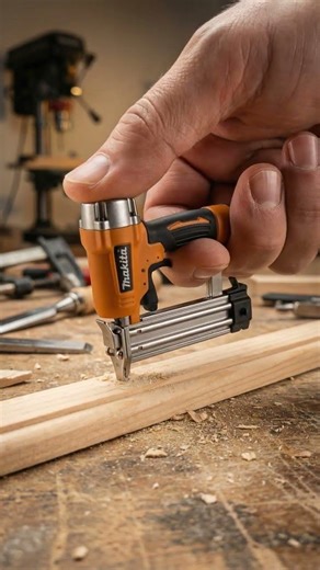 World's Smallest Nail Gun? 🔨💨 #minitools #woodworking #minigearLab