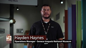 Join Operations Manager Hayden Haynes as he describes a brief history of the Kinzua Dam and the exhibit on display at the Seneca-Iroquois National Museum. | Seneca Media & Communications Center