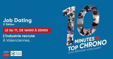 Job Dating : L’industrie recrute à Valenciennes !