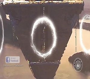 Alien Mothership With Interdimensional Portals in the sky of Italy. | UFO Aliens Ovni X