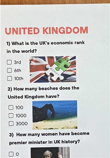 Test Your Knowledge with the United Kingdom Quiz