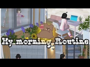 Morning Routine ||Sakura school simulator