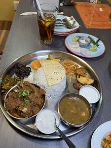 873K views · 31K reactions | Authentic Nepali Thali At Majnu Ka Tila | Dil Se Foodie | Facebook