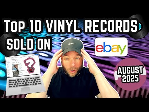 Top 10 Sold Vinyl Records on eBay | August 2025