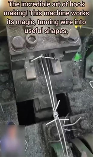Hook making machine masterpiece