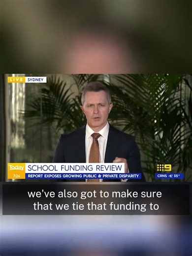 We have a good education system, but it can be better & fairer. Public Schools aren’t fully funded and children from poor families are three times more likely to fall behind. We need to fix this funding gap and this education gap. | Jason Clare
