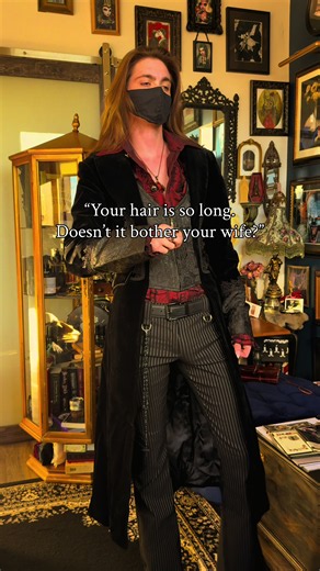 Men Embracing Gothic Style & Hair Toppers