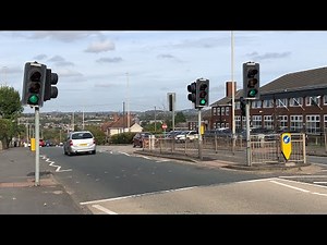 Pelican Crossings on Grange Lane (A4036), Pedmore, Stourbridge (West Midlands) 03/10/2022