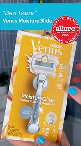 @allure's Best of Beauty crowned the Venus MoistureGlide the “Best Razor” award 🥇 | Gillette Venus