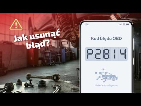 P2814 - Elektrozawór skrzyni biegów: objawy i naprawa