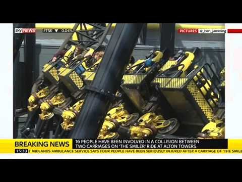 Alton Towers Rollercoaster Crash: Witness Describes Panic