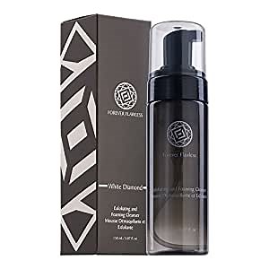 Amazon.com: Forever Flawless Exfoliating and Foaming Face Cleanser and Makeup Remover with 100% Natural Diamond Powder, Deep Clean for Women and Mens Pores FF17, (150 ml) : Beauty & Personal Care