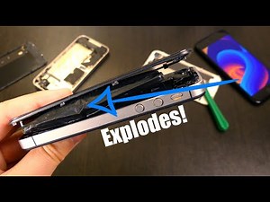 Swelling iPhone 4S Battery About To EXPLODE!