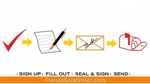 WATCH & SHARE: Supporting Solar in Florida has never been easier! Sign up to vote by mail this August and help lower the cost of solar energy in the Sunshine State! #Yes4Solar | Southern Alliance for Clean Energy