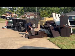 Curbside junk removal in Arlington, Texas!!