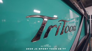 3.4K views · 27 reactions | The 2025 JC TriToon SportToon 26TT is a high-performance pontoon boat that combines luxury, innovation, and functionality to deliver an exceptional on-water experience. Schedule your showing today at bigthundermarine.com! #jctritoon #tritoontuesday #lakelife #boatdealership #boatinglife #bigthundermarine #loto #lakeoftheozarks #walkthrough #walkthroughtour #walkthroughvideo | Big Thunder Marine | Facebook